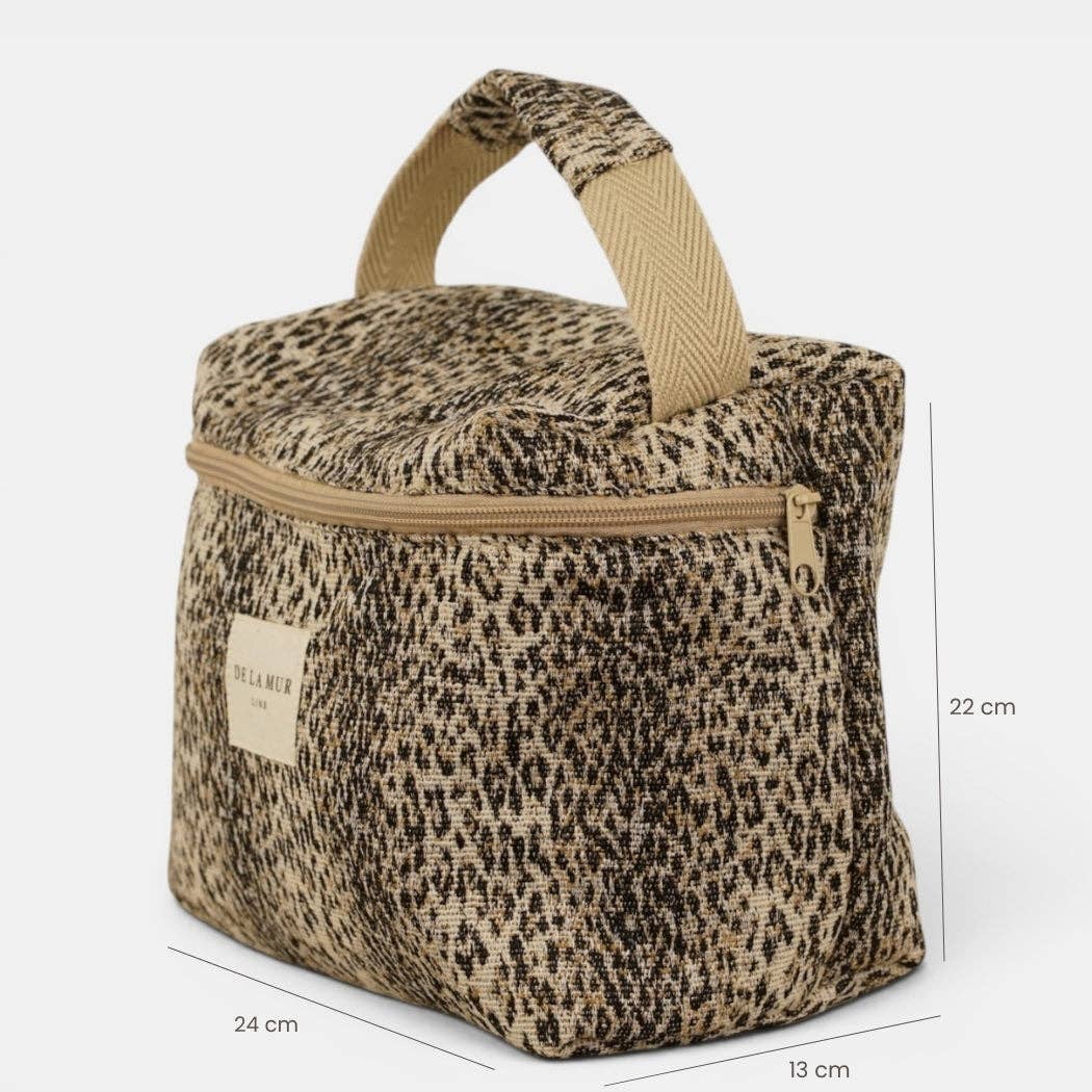 De La Mur Leo große quadratische Kosmetiktasche