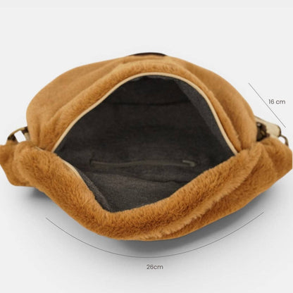 De La Mur Pile Bauchtasche in Braun