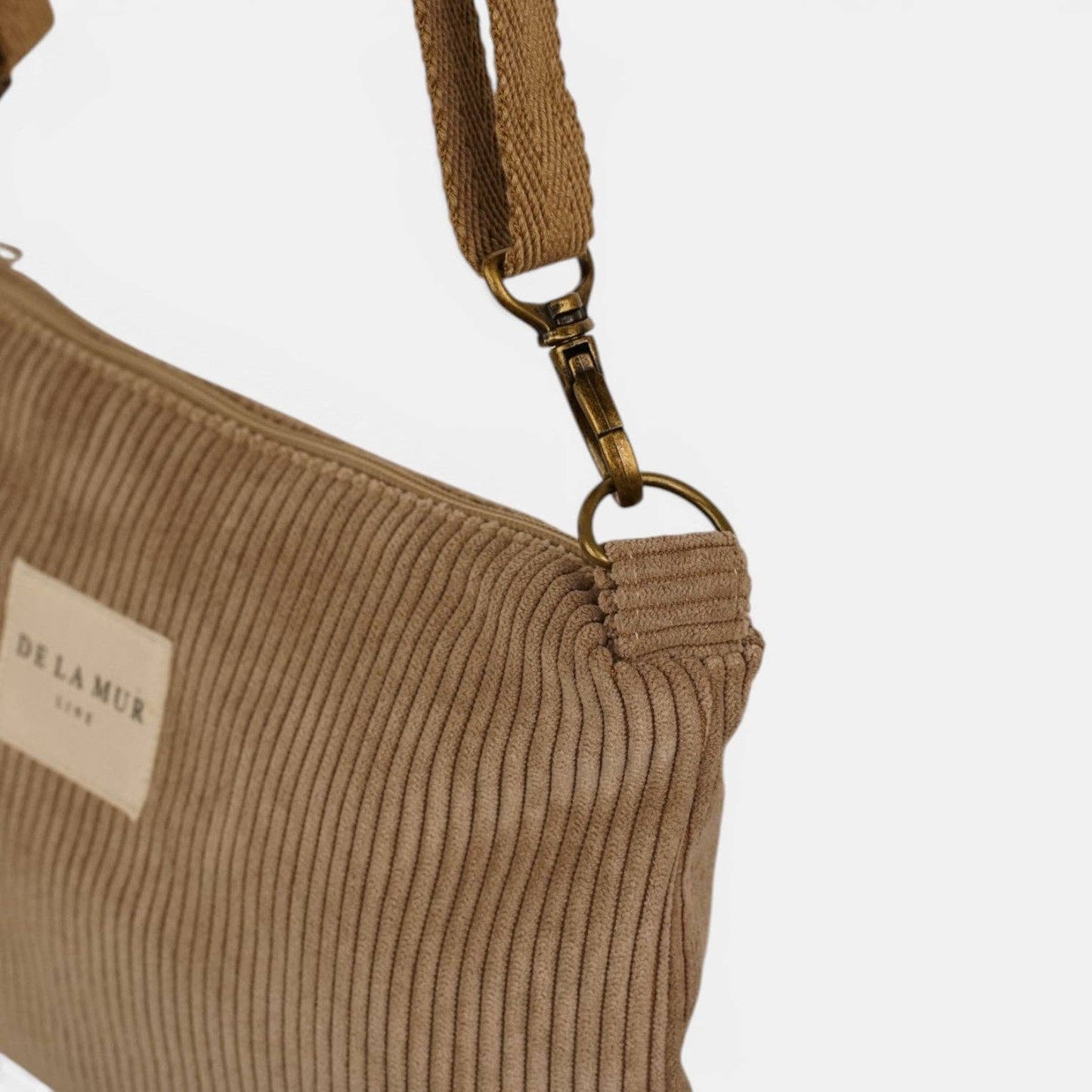 De La Mur Toast Clutch in Beige
