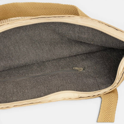 Große De La Mur Toast Tasche in Braun