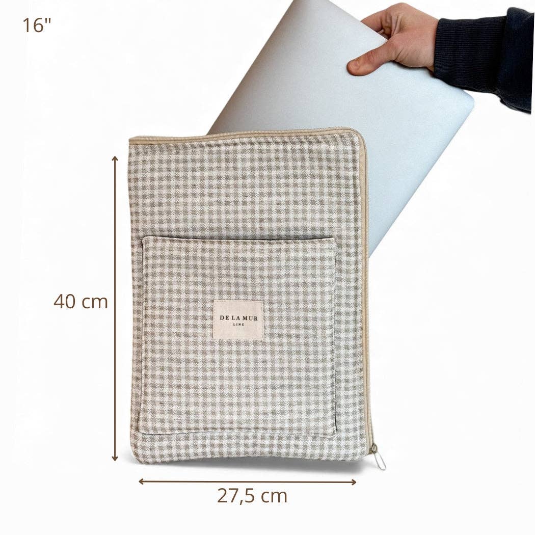 De La Mur Vison Laptop-Hülle 16 Zoll