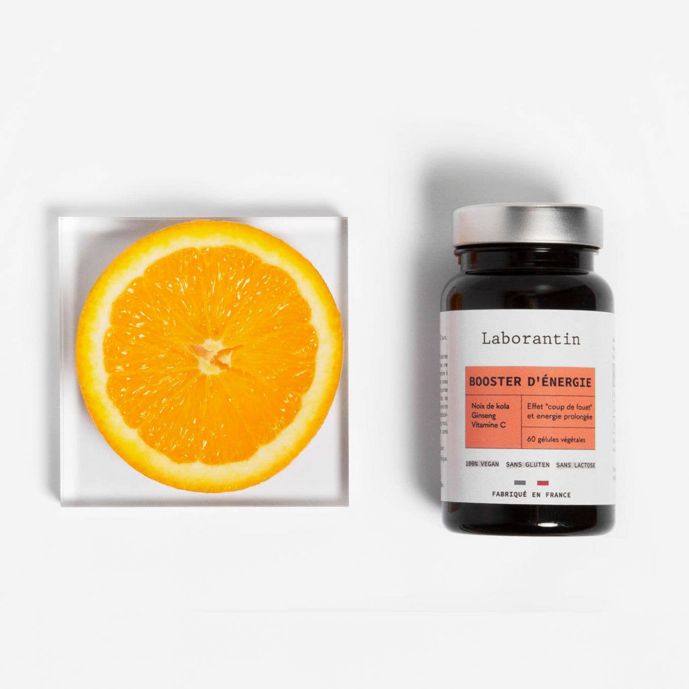 Laborantin Energie-Booster mit Kola, rotem Ginseng und Vitamin C – 60 Kapseln aus Frankreich
