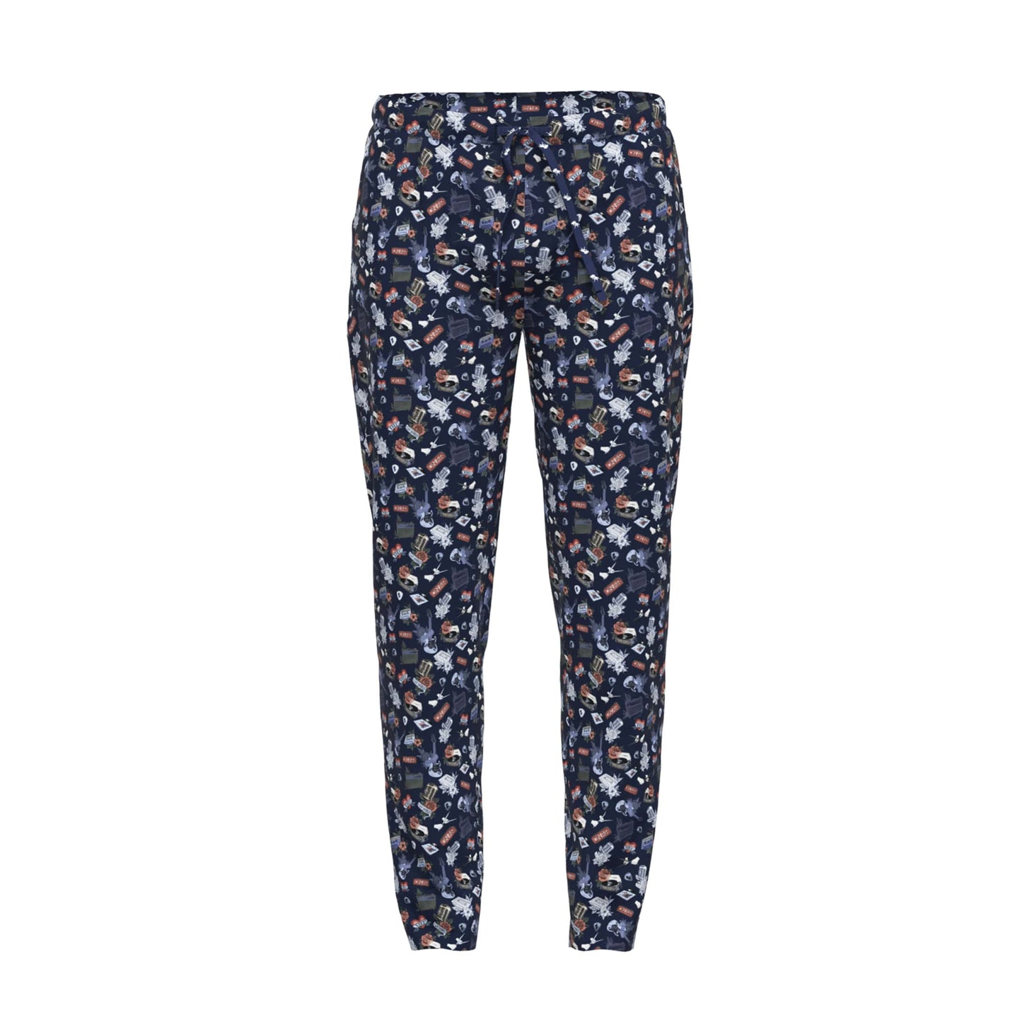 A Fish Named Fred Loungewear Hose On Air Navy