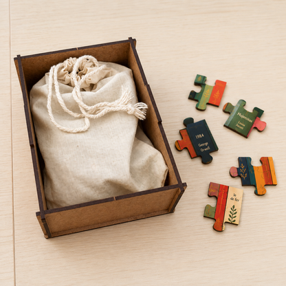 Mini-Holzpuzzle Spanische Weinstube