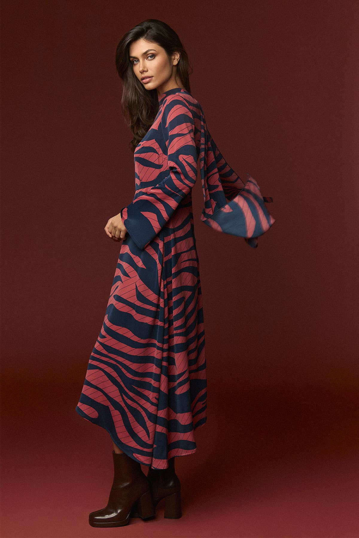 Minueto Kleid Notting mit Zebra-Print