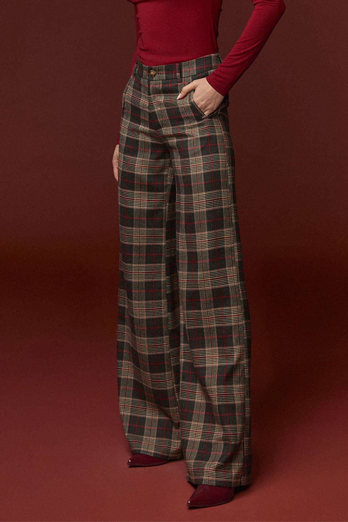Minueto Karohose Westminster in Beige