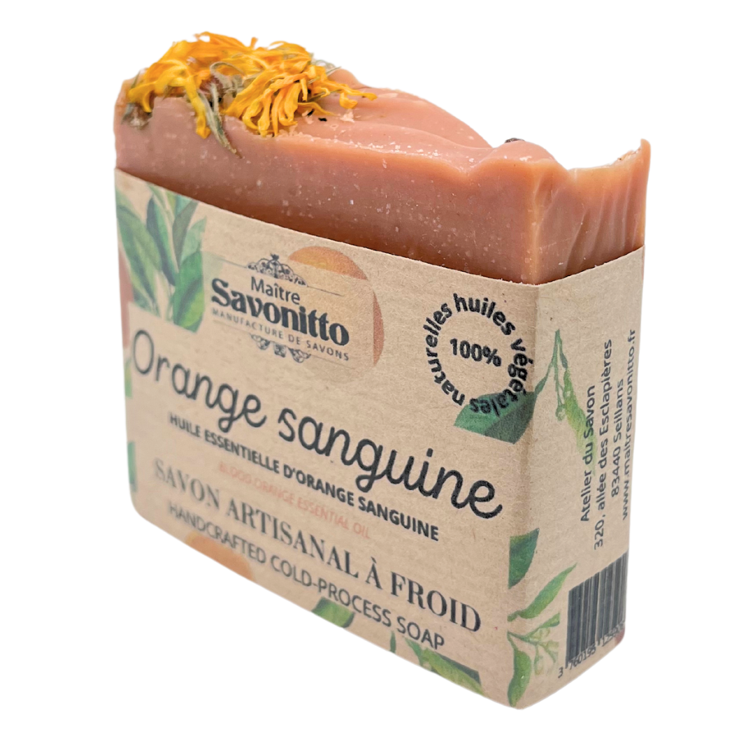 Orange Sanguine – Kaltverseifte Seife mit Blutorangenöl