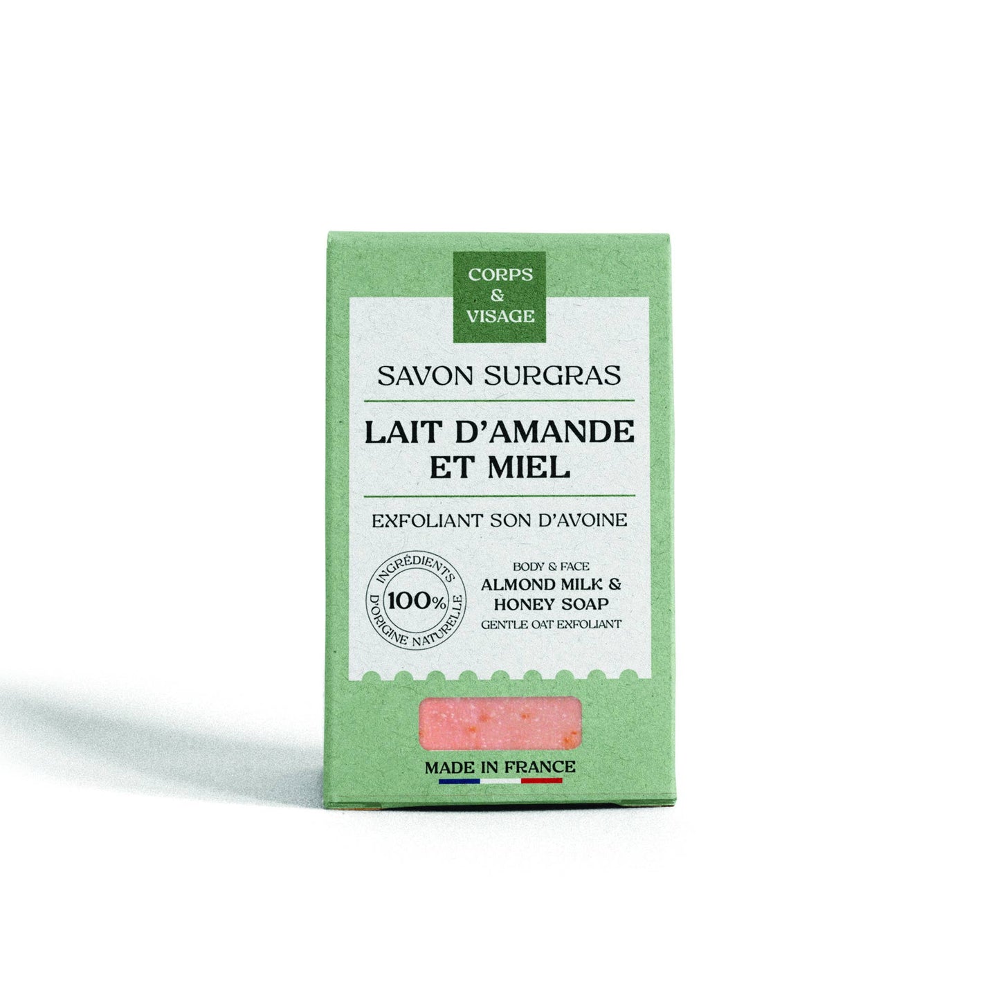 Rückfettende Seife mit Mandelmilch und Honig von Les Essentiels für Gesicht und Körper