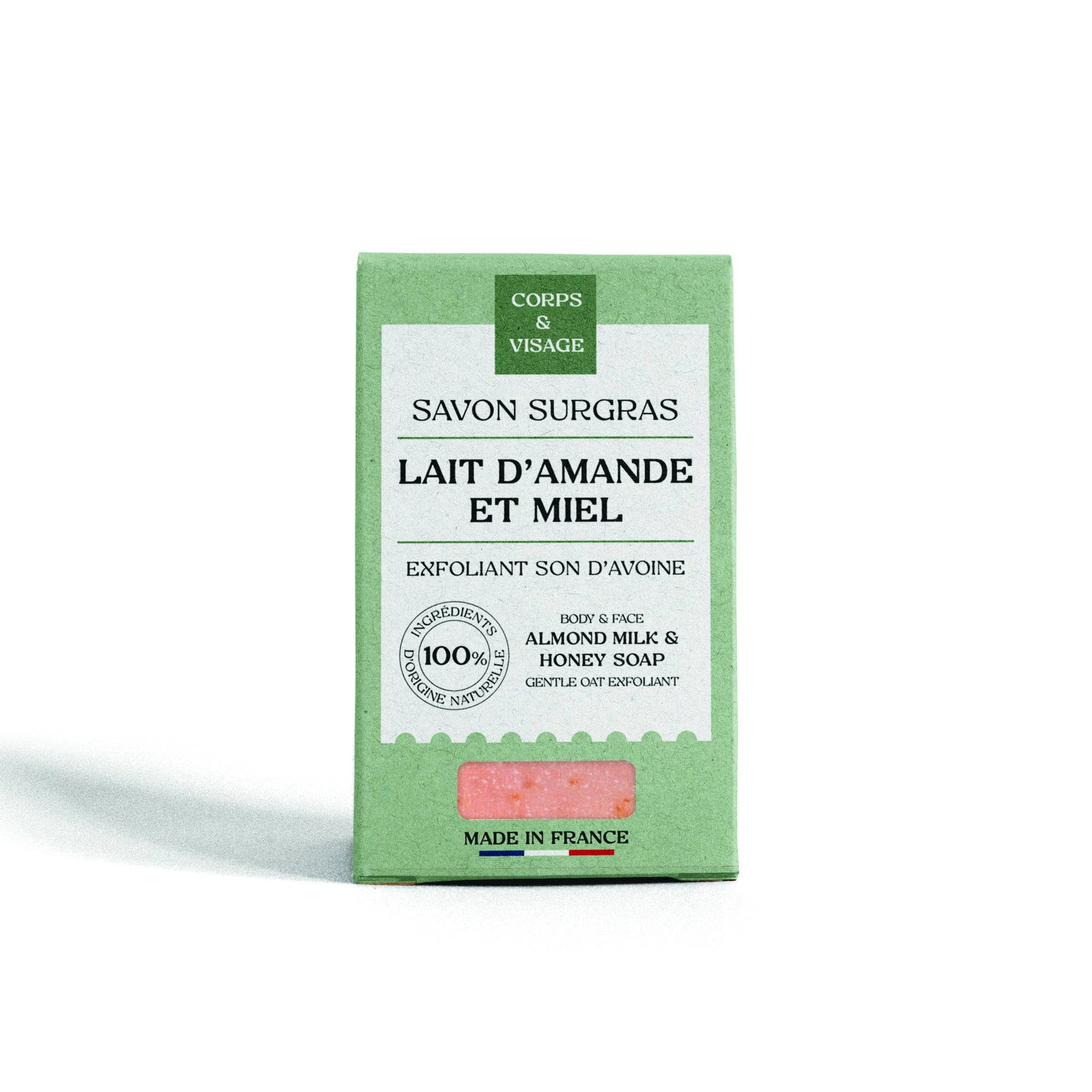 Rückfettende Seife mit Mandelmilch und Honig von Les Essentiels für Gesicht und Körper