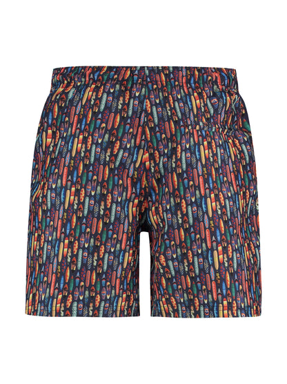 A Fish Named Fred Swimshort Surfboards Navy