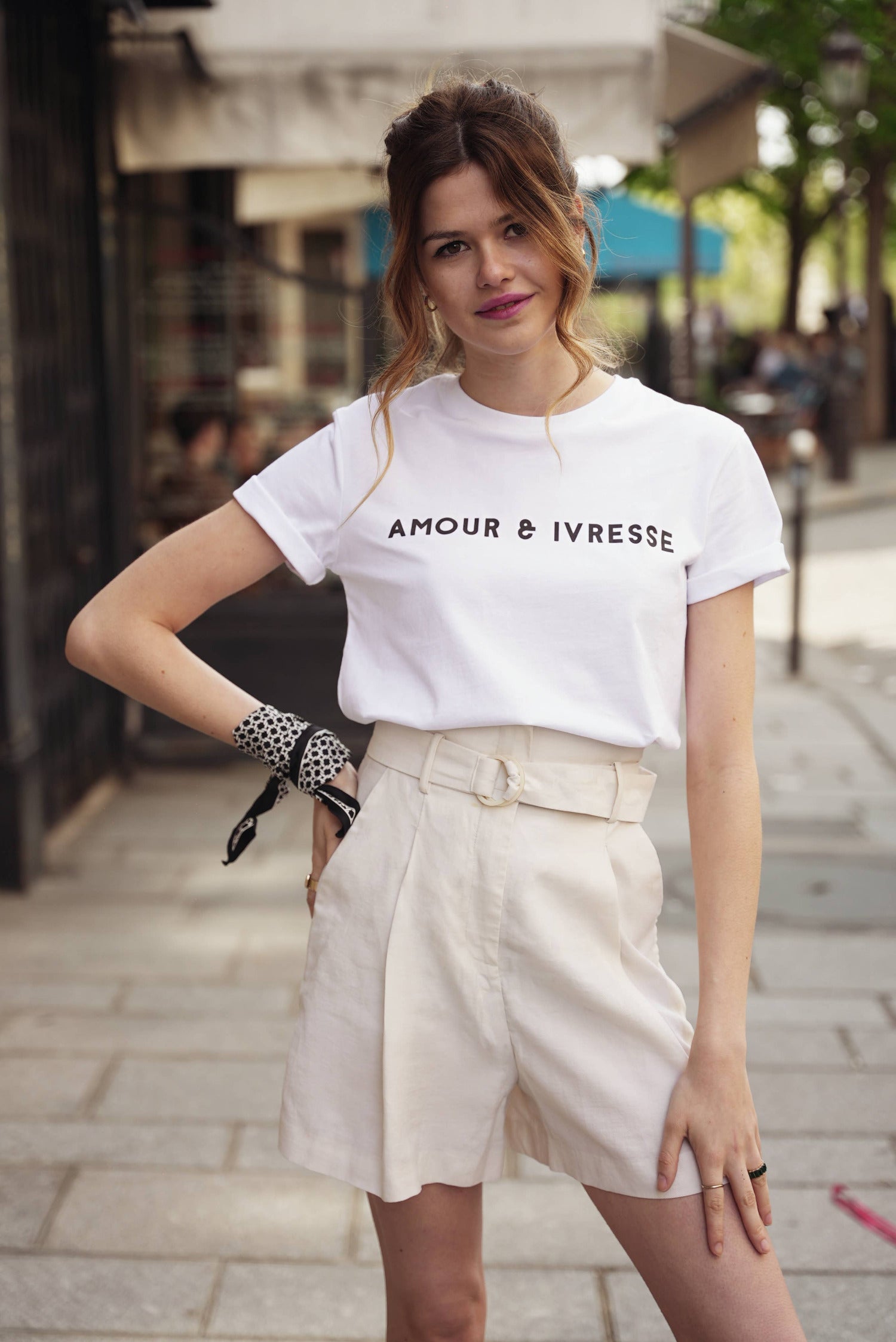 unisex t-shirt amour et ivresse