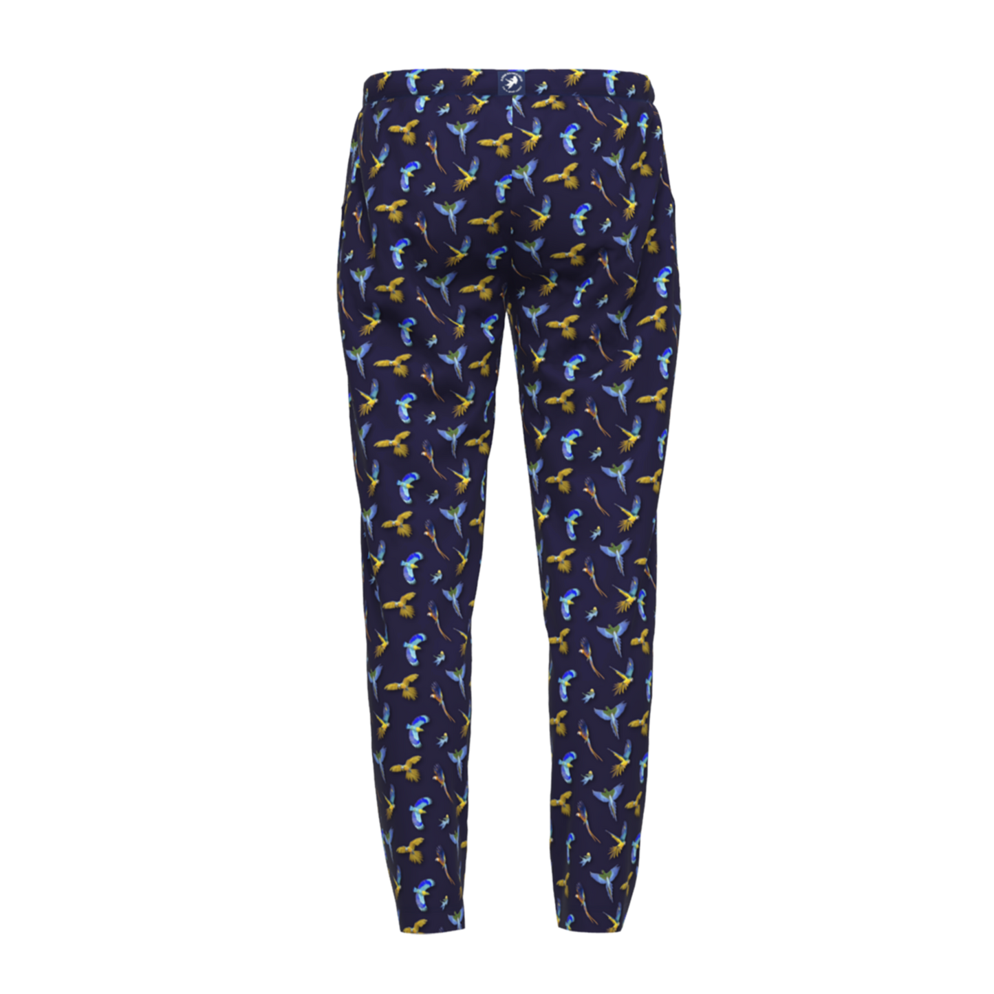 A Fish Named Fred Loungewear Hose Birds Navy