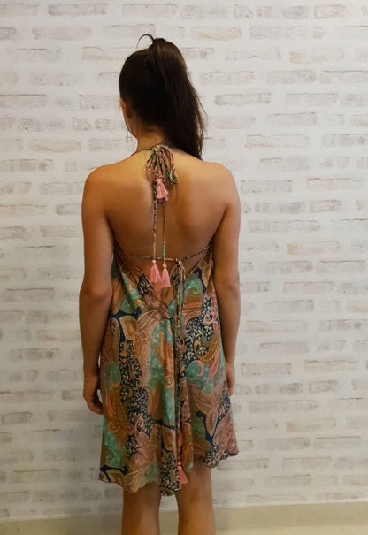 patricia-bekleidung-kleid-kurz-terrakotta-tuerkis-hinten-rotated