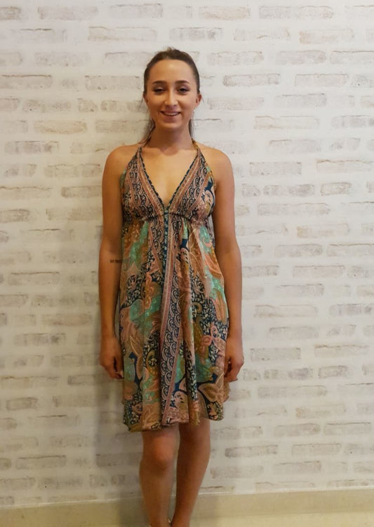 patricia-bekleidung-kleid-kurz-terrakotta-tuerkis-vorne-rotated